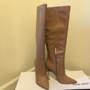 Nine West Brand NWB Talya Boots in size 10, color is clay